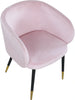 Louise Pink Velvet Dining Chair