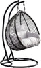 Tarzan Dark Grey Outdoor Patio Double Swing Chair