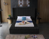Kiki Black Velvet King Bed (3 Boxes)
