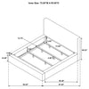 Rebecca Panel Bed