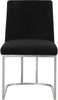 Heidi Black Velvet Dining Chair