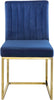Giselle Navy Velvet Dining Chair