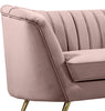 Margo Pink Velvet Sofa