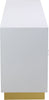 Cosmopolitan White Lacquer Sideboard/Buffet