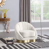 Shelly Cream Velvet Chair