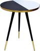 Reflection Gold / Black End Table