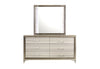 Zambrano White Mirror with LED