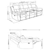 Bahrain Power Home Theater Seating