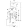 Broxton Swivel Counter Chair