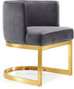 Gianna Grey Velvet Dining Chair