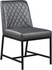 Bryce Grey Faux Leather Dining Chair