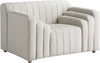 Naya Cream Velvet Chair