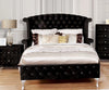 Alzire Black Cal.King Bed