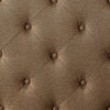 Carly Cal.King, E.King, Full, & Queen Bed Grey & Brown