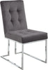 Alexis Grey Velvet Dining Chair
