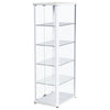 Aero Curio Cabinet with LED Lighting