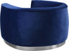 Julian Navy Velvet Chair
