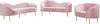 Ritz Pink Velvet Chair