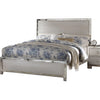 Acme Voeville King Panel Bed in Platinum 24837EK