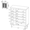 Teller Shoe Cabinet