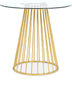 Gio Gold Counter Height Table