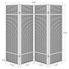 Pearce Four-Panel Room Divider