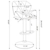 Berrington Adjustable Bar Stool