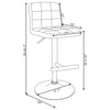 Lenny Adjustable Bar Stool