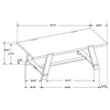 Sharon 5 Pc Dining Sets Gray