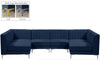 Alina Navy Velvet Modular Sectional