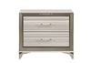 Zambrano White Nightstand