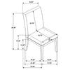 Hathaway 5 Pc Dining Set