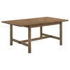 Crestmore 71-inch Rectangular Wood Dining Table Walnut