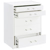 Danbury Makeup Vanity Table with LED Mirror and Stool