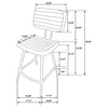 Partridge 7 Pc Counter Height Dining Set