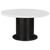 Sherry Rectangular Marble Top Dining Table set