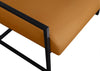Industry Cognac Faux Leather Accent Chair