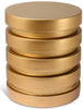 Levels Brushed Gold End Table