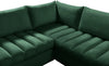 Jacob Green Velvet Modular Sectional