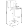 Lenny Adjustable Bar Stool