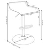 Bidwell Adjustable Bar Stool