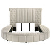 Sonya Panel Floor Storage Bed