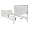 Louis Philippe Sleigh Panel Bed