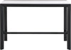 Nizuc White manufactured wood Outdoor Patio Aluminum Rectangle Bar Table
