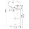 Harris Adjustable Bar Stool