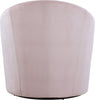 Alessio Pink Velvet Accent Chair