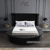 Luxus Black Velvet Queen Bed (3 Boxes)
