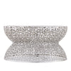 T3704-35 COFFEE TABLE SILVER