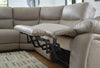 Narwhal Place Reclining Sectional with Storage Console