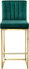 Giselle Green Velvet Stool
